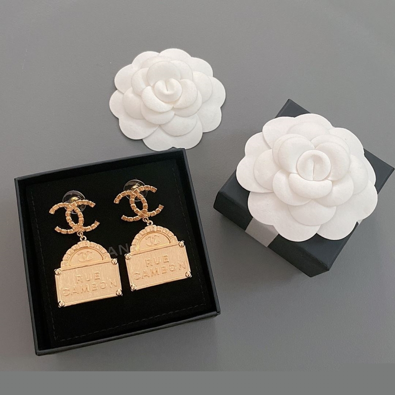 Ch*el earrings
